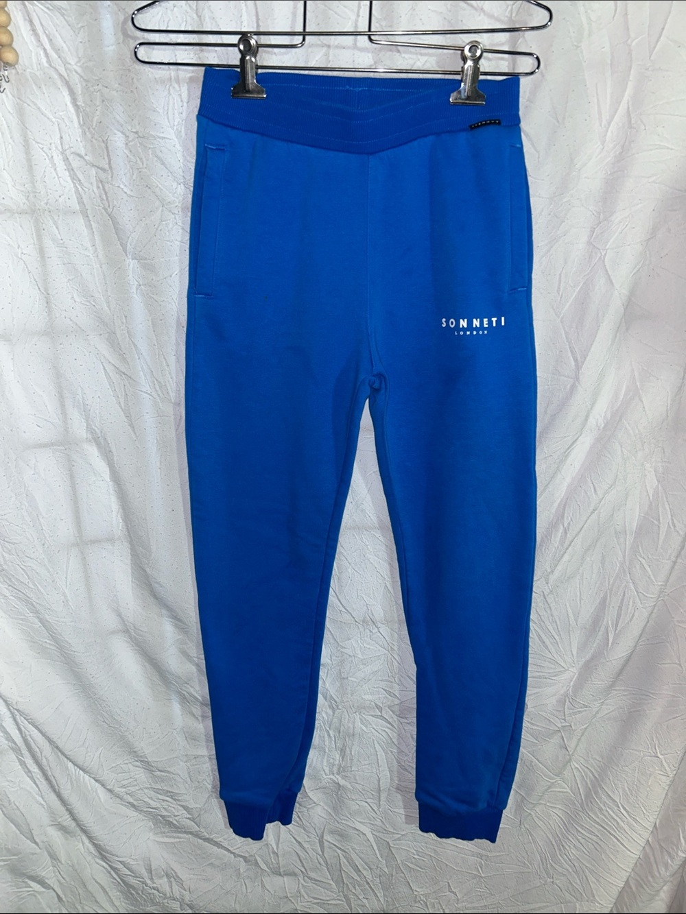 Kids' Royal Blue Jogger Sweatpants size large. NWOT